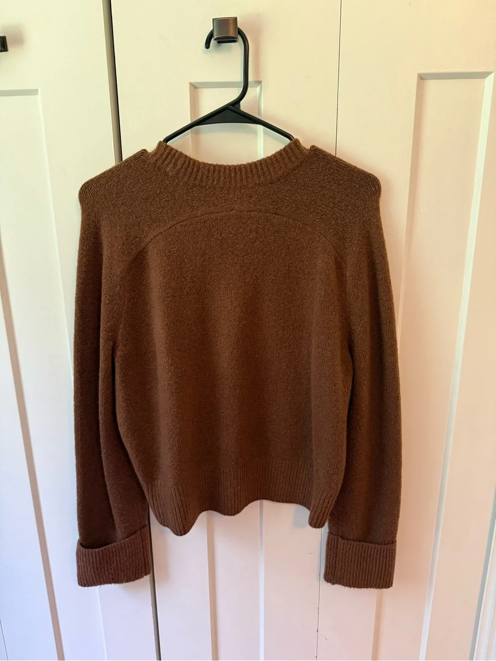 Abercrombie & Fitch Brown Madeline Crew Sweater